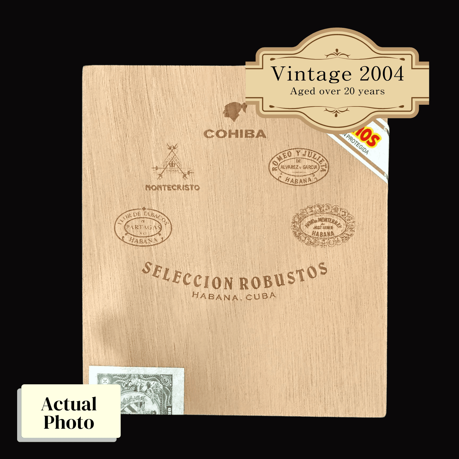 Vintage 2004 | Seleccion Robustos | Box 5 (Box Code:GKI NOV 04) - HK CohCigars