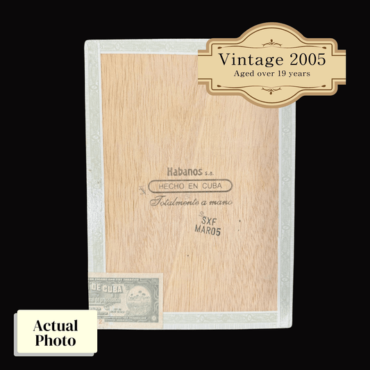 Vintage 2005 | El Rey Del Mundo Coronas De Luxe | Box 25 (Box Code: SXF MAR 05) - HK CohCigars