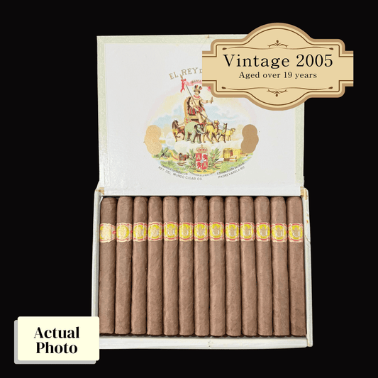 Vintage 2005 | El Rey Del Mundo Coronas De Luxe | Box 25 (Box Code: SXF MAR 05) - HK CohCigars