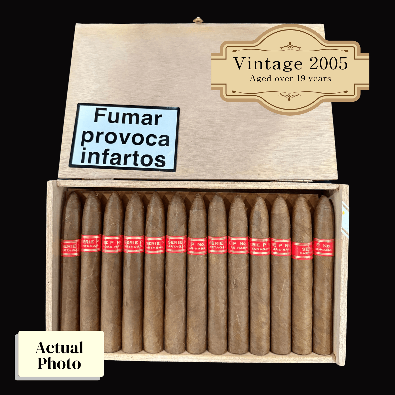 Vintage 2005 | Partagas Serie P No.2 | Box 25 (Box Code: PMR OCT 05) - HK CohCigars