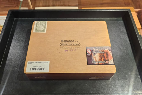 Vintage 2007 | Cohiba Esplendidos Box 25 (Slight Damage)(SN10011415)(7 Sticks Damaged - non-refundable item) - HK CohCigars -雪茄