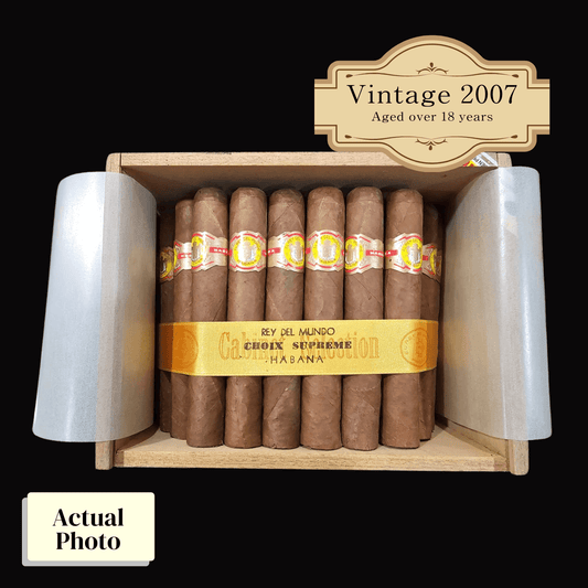 Vintage 2007 | El Rey Del Mundo Choix Supreme | Box 50 (Box Code: URA JUL 07) - HK CohCigars