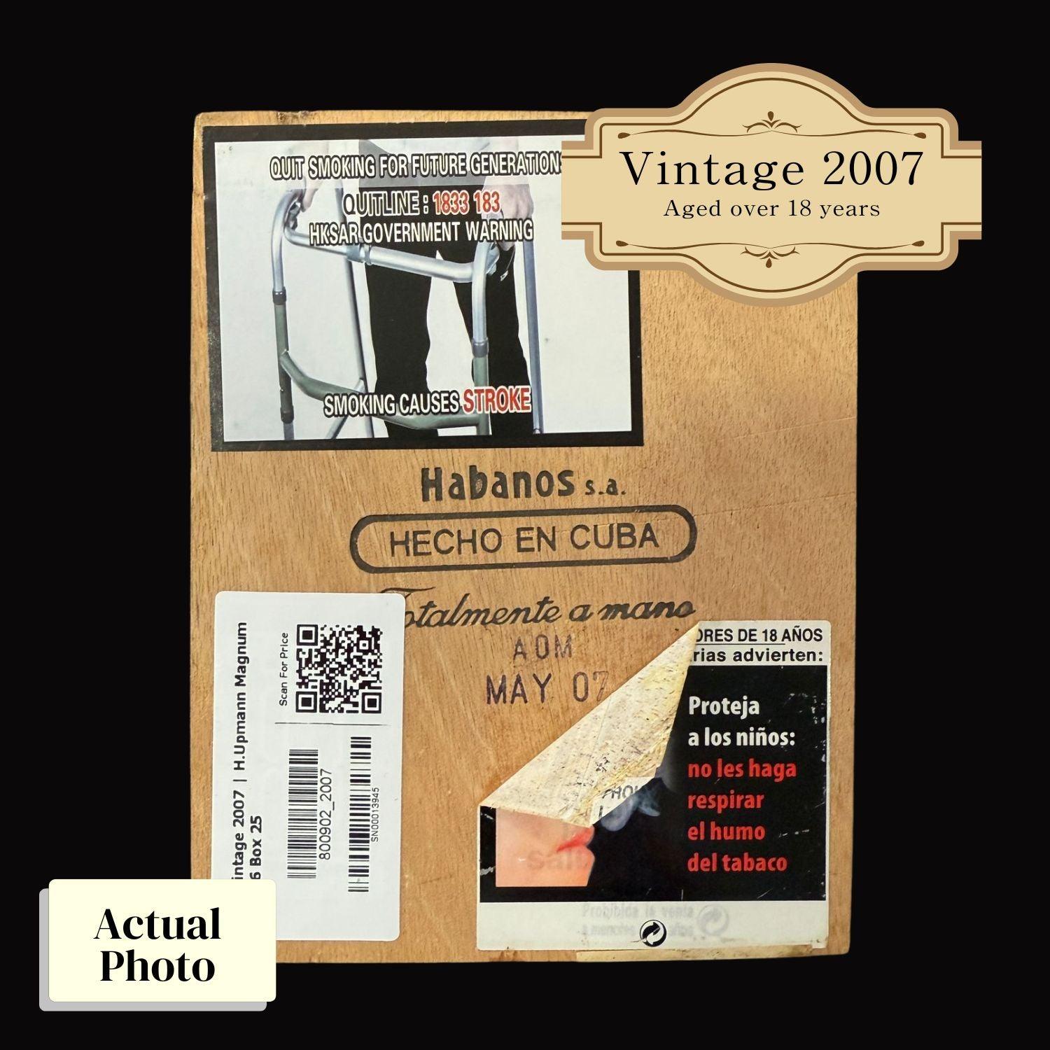 Vintage 2007 | H.Upmann Magnum 46 | Box 25 (Box Code: AOM MAY 07) - HK CohCigars