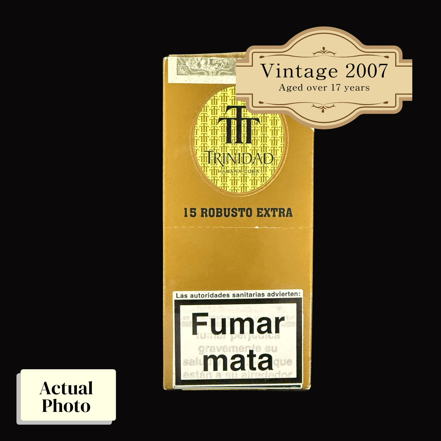 Vintage 2007 | Trinidad Robustos Extra | Box 15 (Box Code: OUR JUL 07) - HK CohCigars