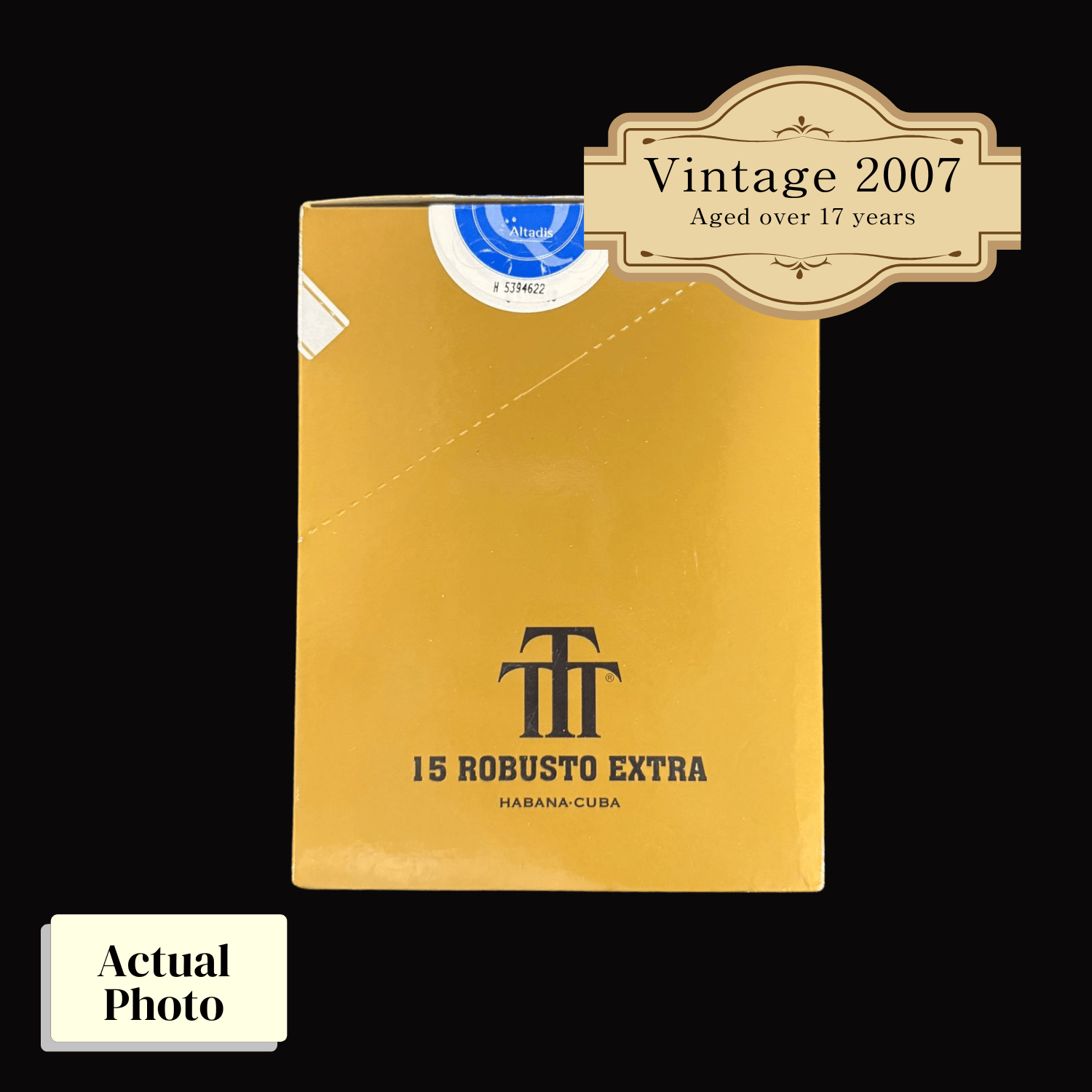 Vintage 2007 | Trinidad Robustos Extra | Box 15 (Box Code: OUR JUL 07) - HK CohCigars