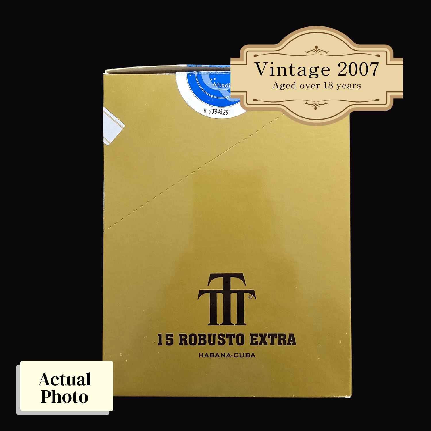 Vintage 2007 | Trinidad Robustos Extra | Box 15 (Box Code: OUR JUL 07)(ref: SN00012385) - HK CohCigars