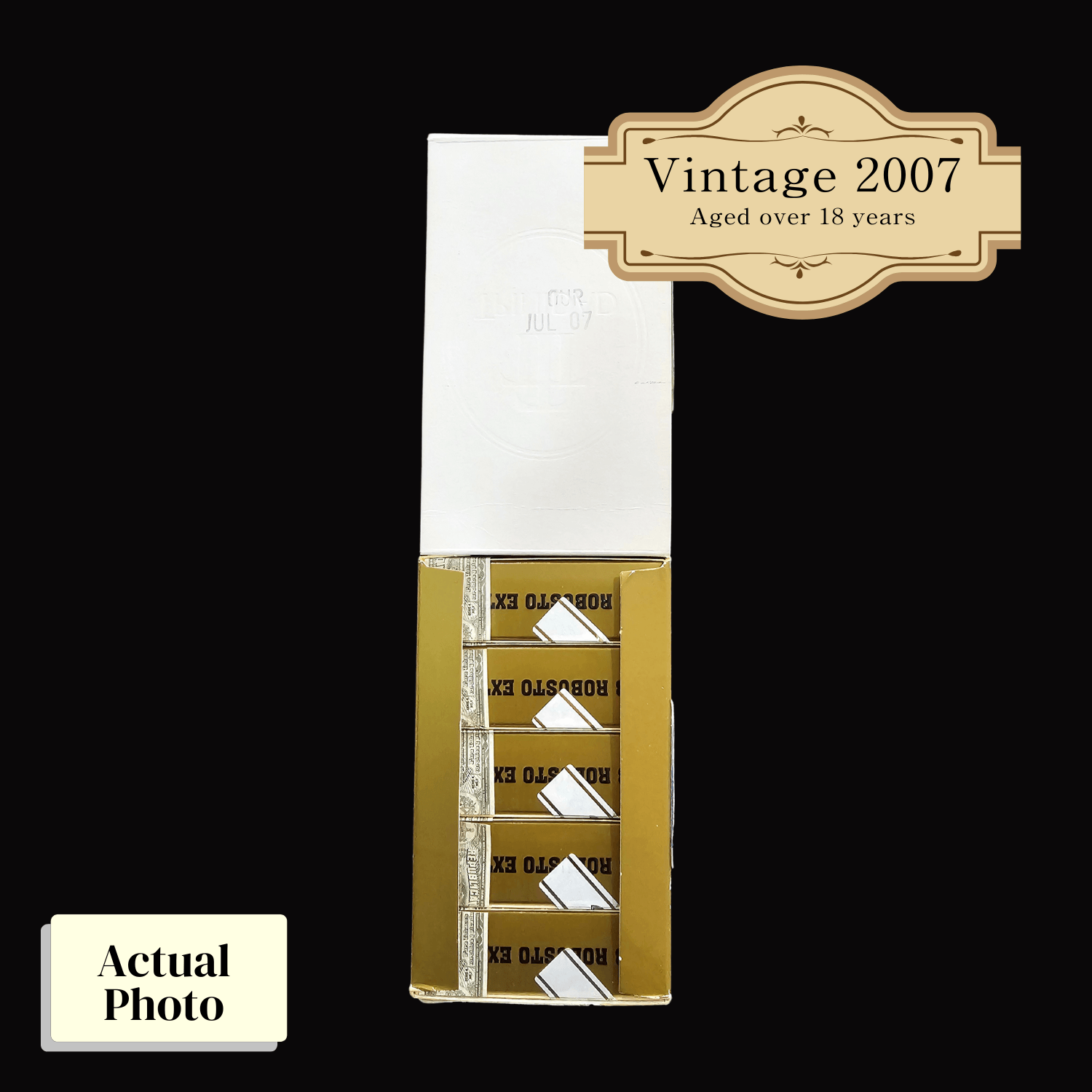 Vintage 2007 | Trinidad Robustos Extra | Box 15 (Box Code: OUR JUL 07)(ref: SN00012385) - HK CohCigars