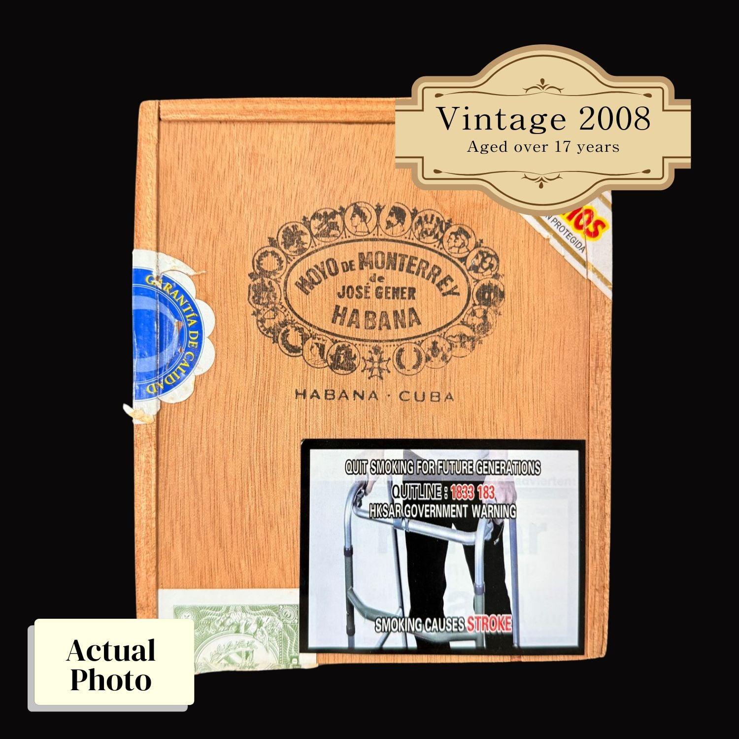 Vintage 2008 | Hoyo de Monterrey Epicure Especial | Box 25 (Box Code: EMA NOV 08) - HK CohCigars