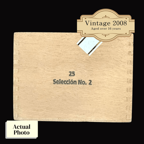 Vintage 2008 | Juan Lopez Seleccion No.2 | Box 25 (Box Code: SMG JUL 08) - HK CohCigars