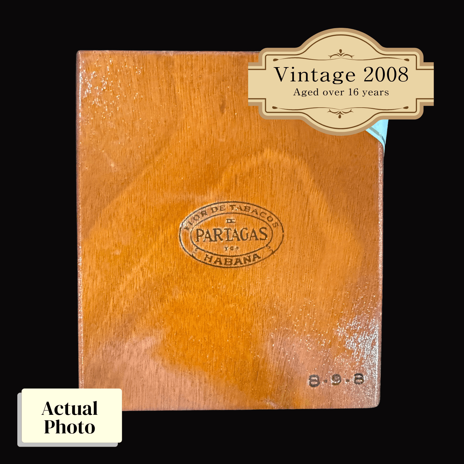 Vintage 2008 | Partagas 8-9-8 | Box 25 (Box Code: 6EA JUL 08) - HK CohCigars