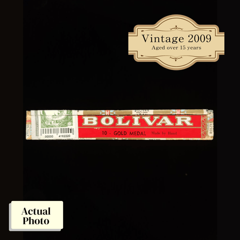 Vintage 2009 | Bolivar Gold Medal LCDH | Box 10 (Box Code: LRE SEP 09) - hk.cohcigars