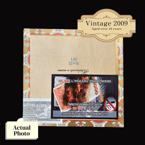 Vintage 2009 | Bolivar Gold Medal LCDH | Box 10 (Box Code: LRE SEP 09) (ref:SN00012384) - HK CohCigars