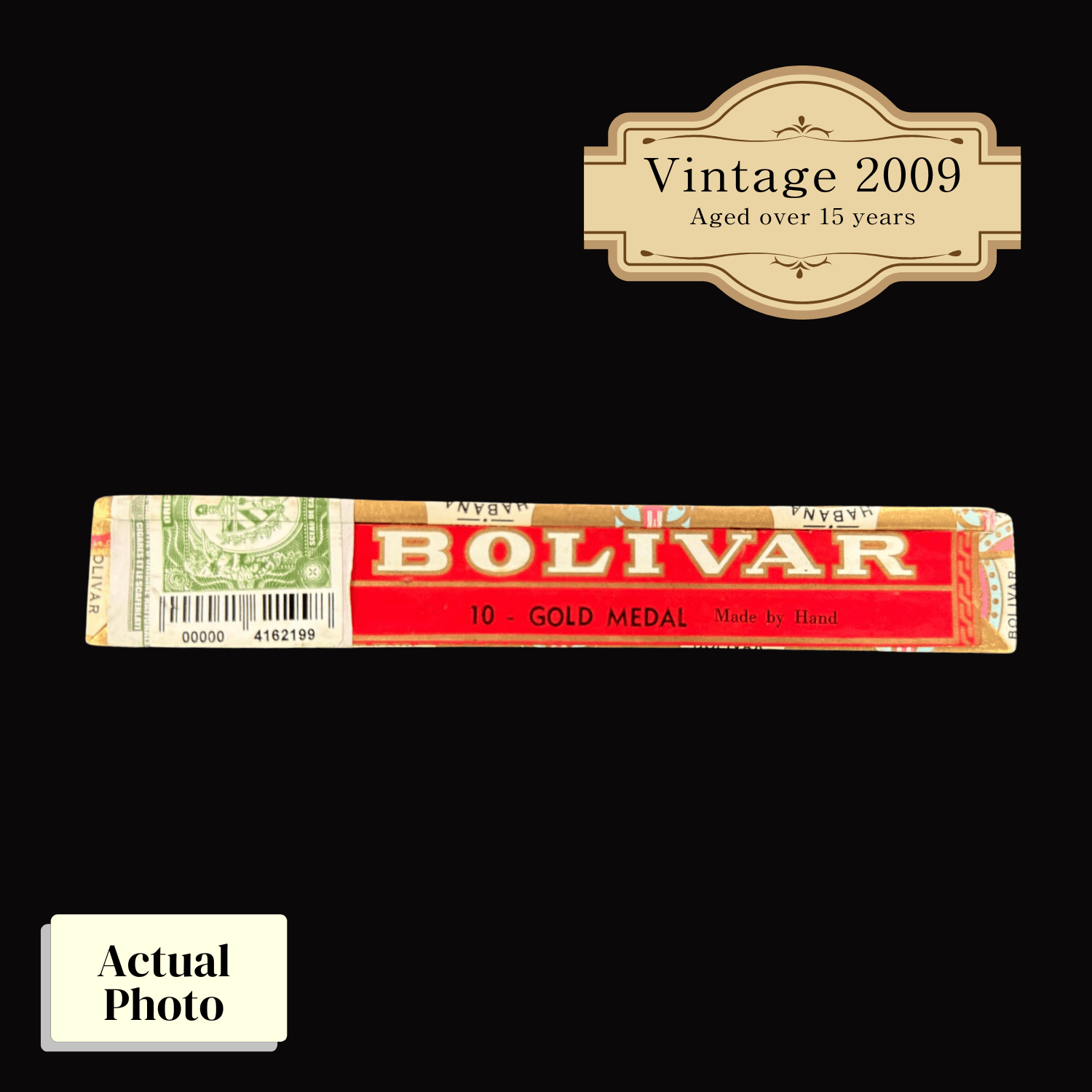 Vintage 2009 | Bolivar Gold Medal | Box 10 (Box Code: LRE SEP 09) - HK CohCigars