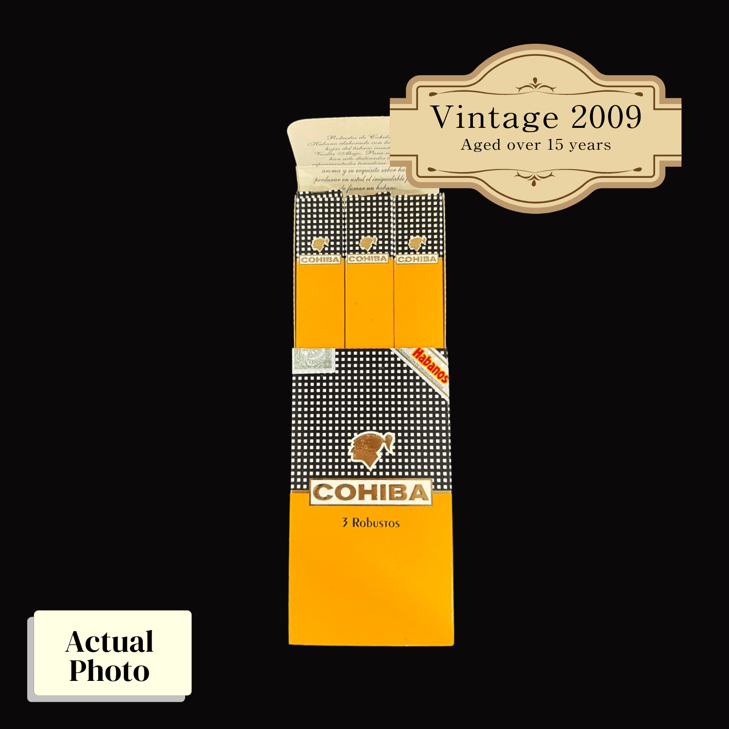 Vintage 2009 | Cohiba Robustos | Box 15 (Box Code: OPA OCT 09) - HK CohCigars