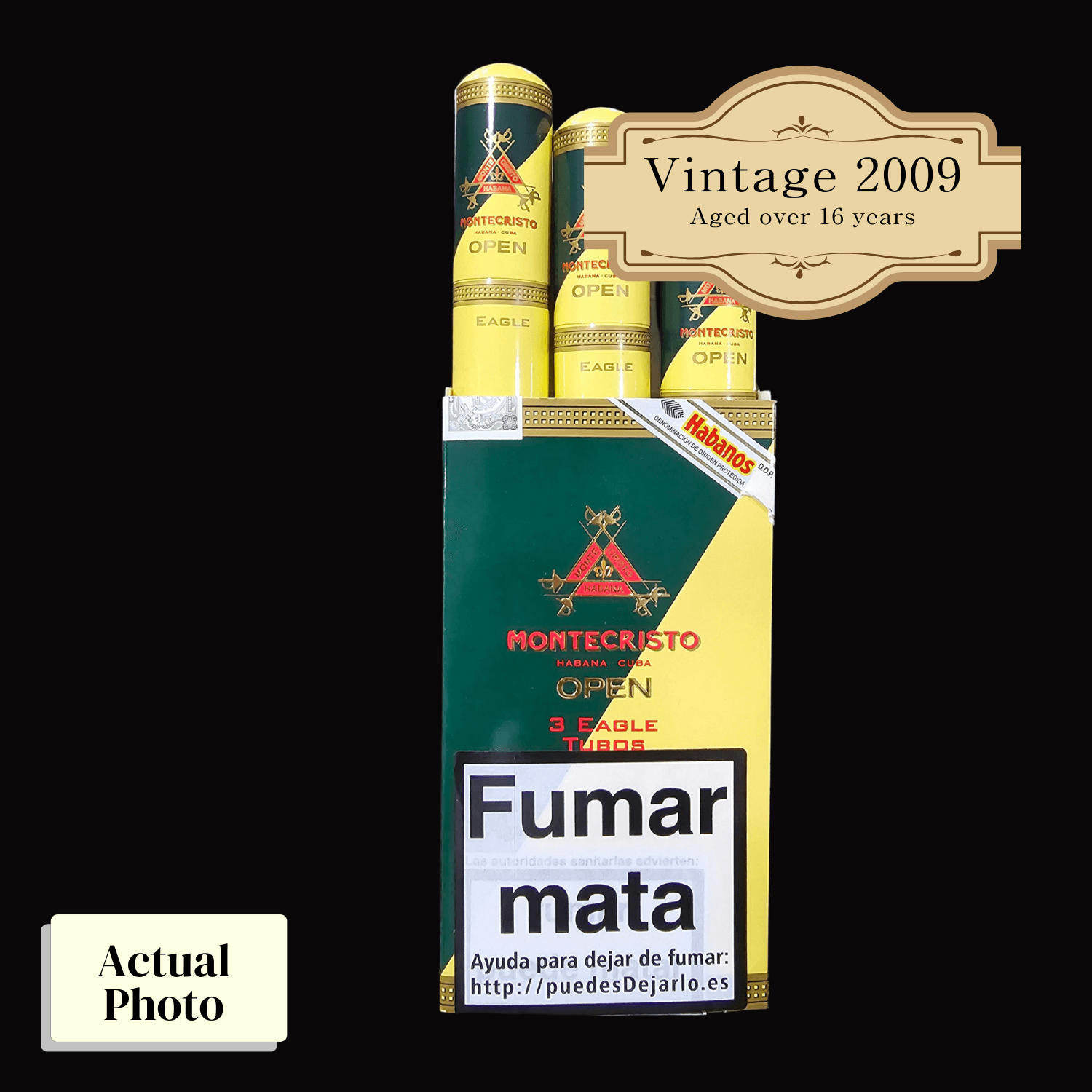 Vintage 2009 | Montecristo Eagle A/T | Box 15 (Box Code: ERO NOV 09) (ref: SN00012161) - HK CohCigars