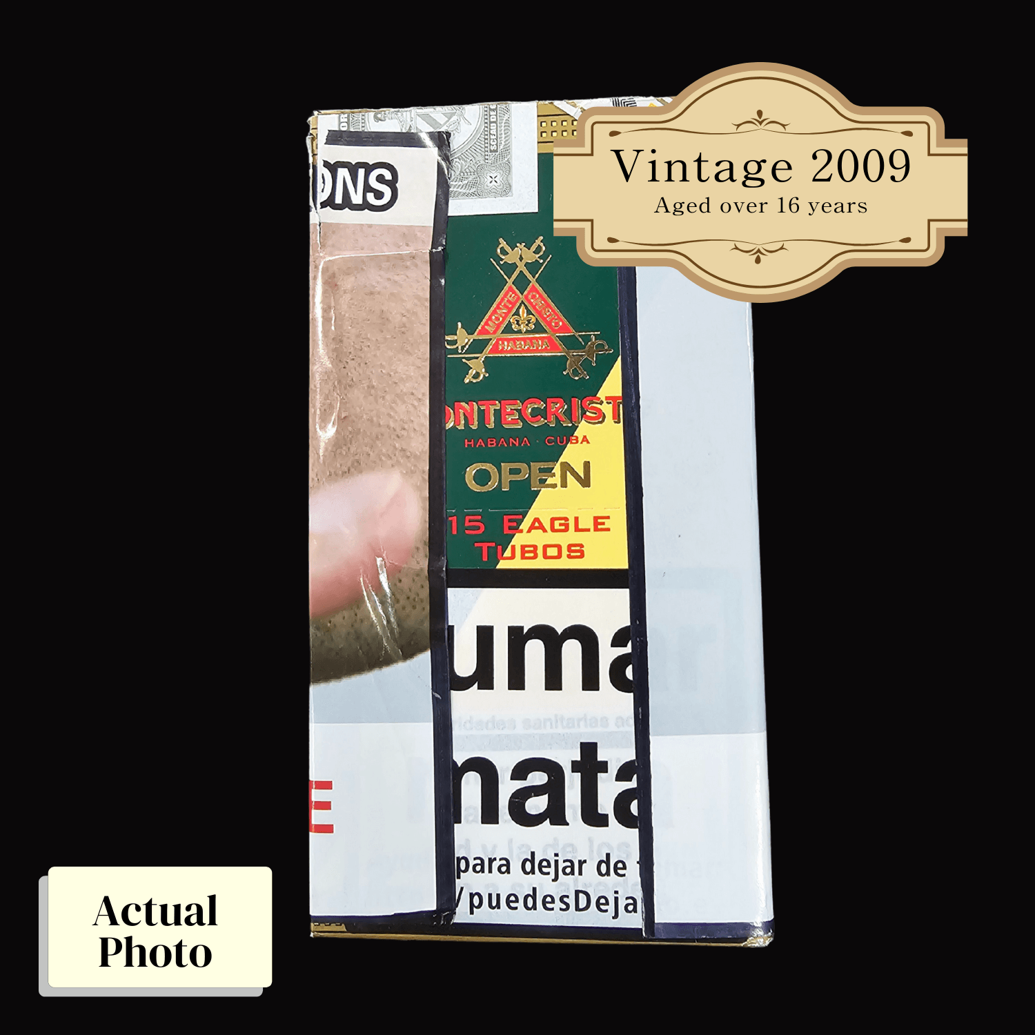 Vintage 2009 | Montecristo Eagle A/T | Box 15 (Box Code: ERO NOV 09) (ref: SN00012161) - HK CohCigars