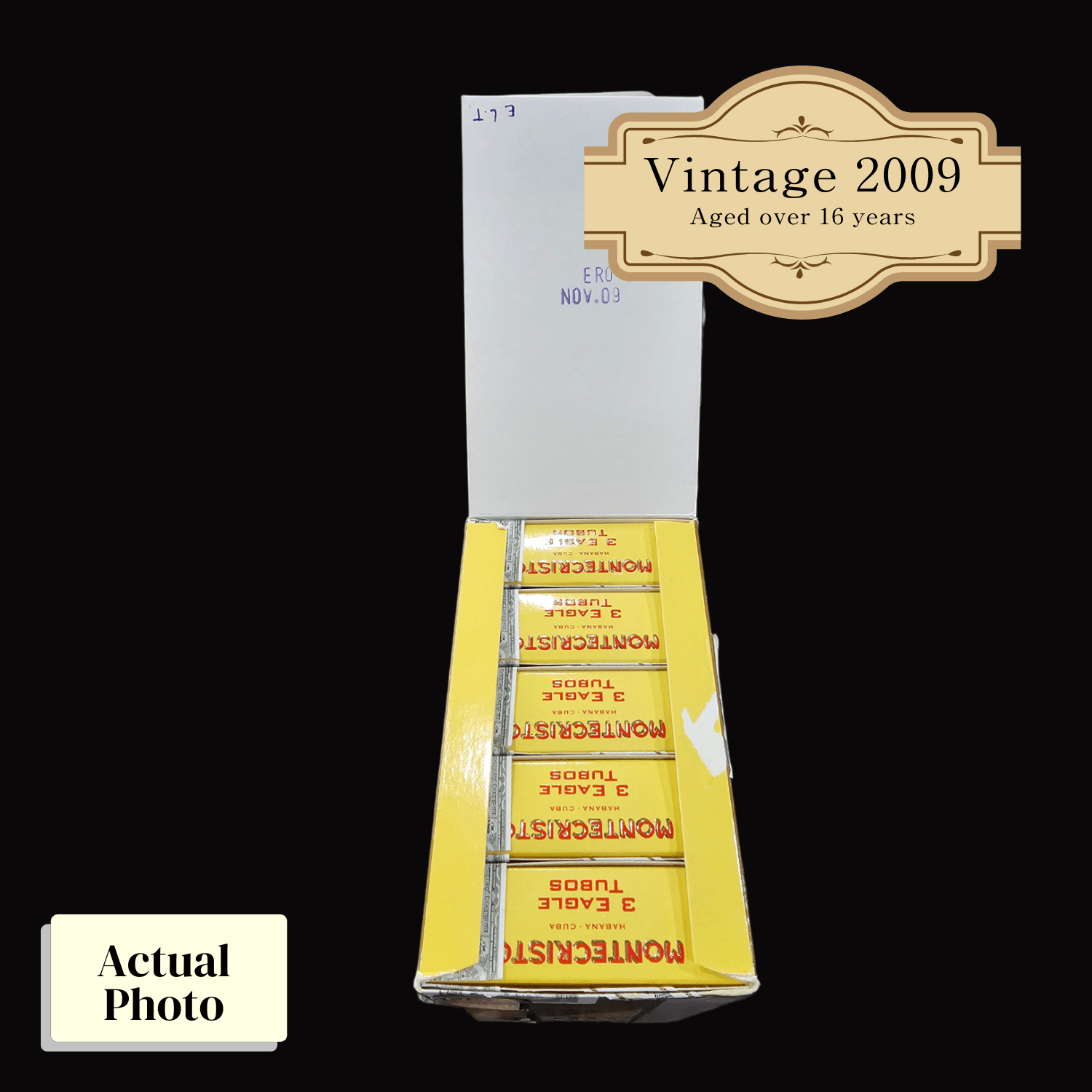 Vintage 2009 | Montecristo Eagle A/T | Box 15 (Box Code: ERO NOV 09) (ref: SN00012161) - HK CohCigars