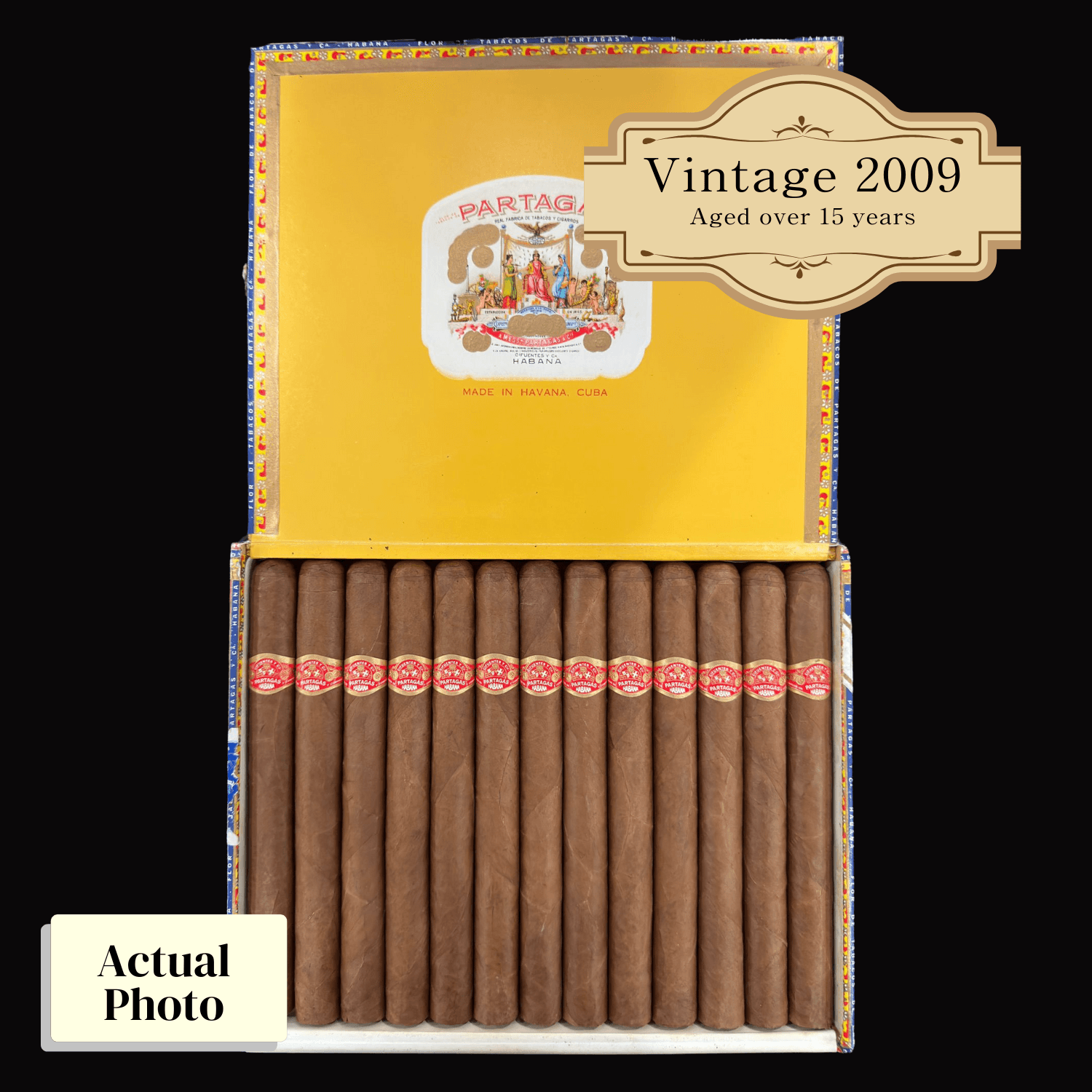 Vintage 2009 | Partagas Lusitanias | Box 25 (Box Code: STA JUN 09) - HK CohCigars