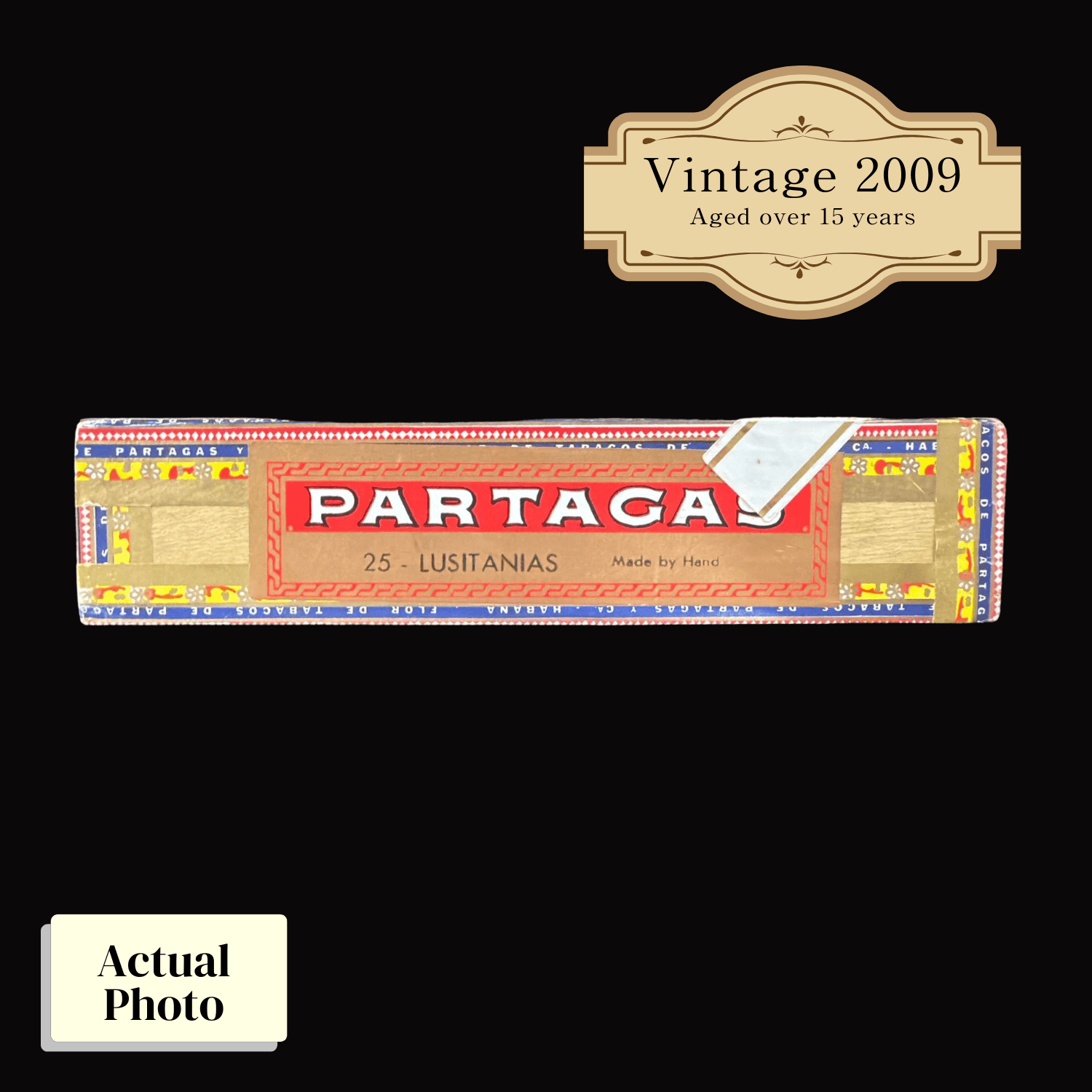 Vintage 2009 | Partagas Lusitanias | Box 25 (Box Code: STA JUN 09) - HK CohCigars