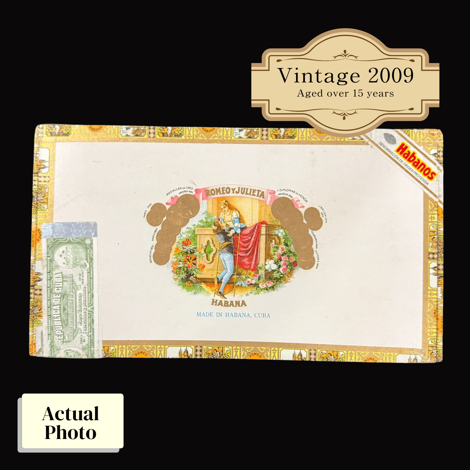 Vintage 2009 | Romeo Y Julieta Belicosos | Box 25 (Box Code: OMA DIC 09) - HK CohCigars