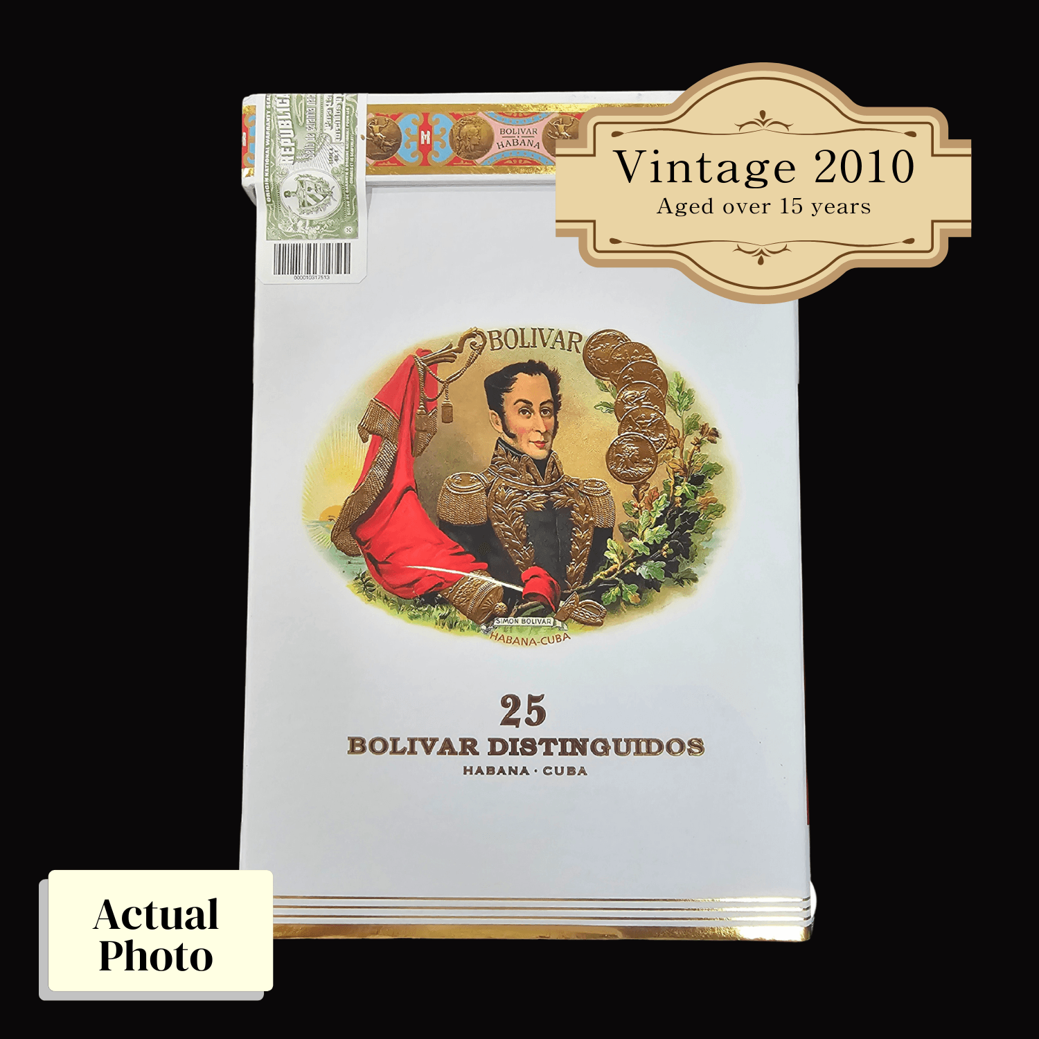 Vintage 2010 | Bolivar Distinguidos 2010 | Box 25 - HK CohCigars