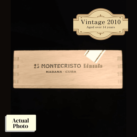Vintage 2010 | Montecristo Edmundo | Box 25 (Box Code: TGU MAR 10) - hk.cohcigars