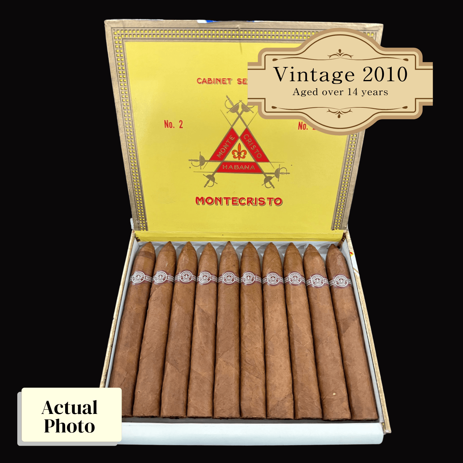 Vintage 2010 | Montecristo No.2 | Box 10 (Box Code: OSB MAR 10) - HK CohCigars