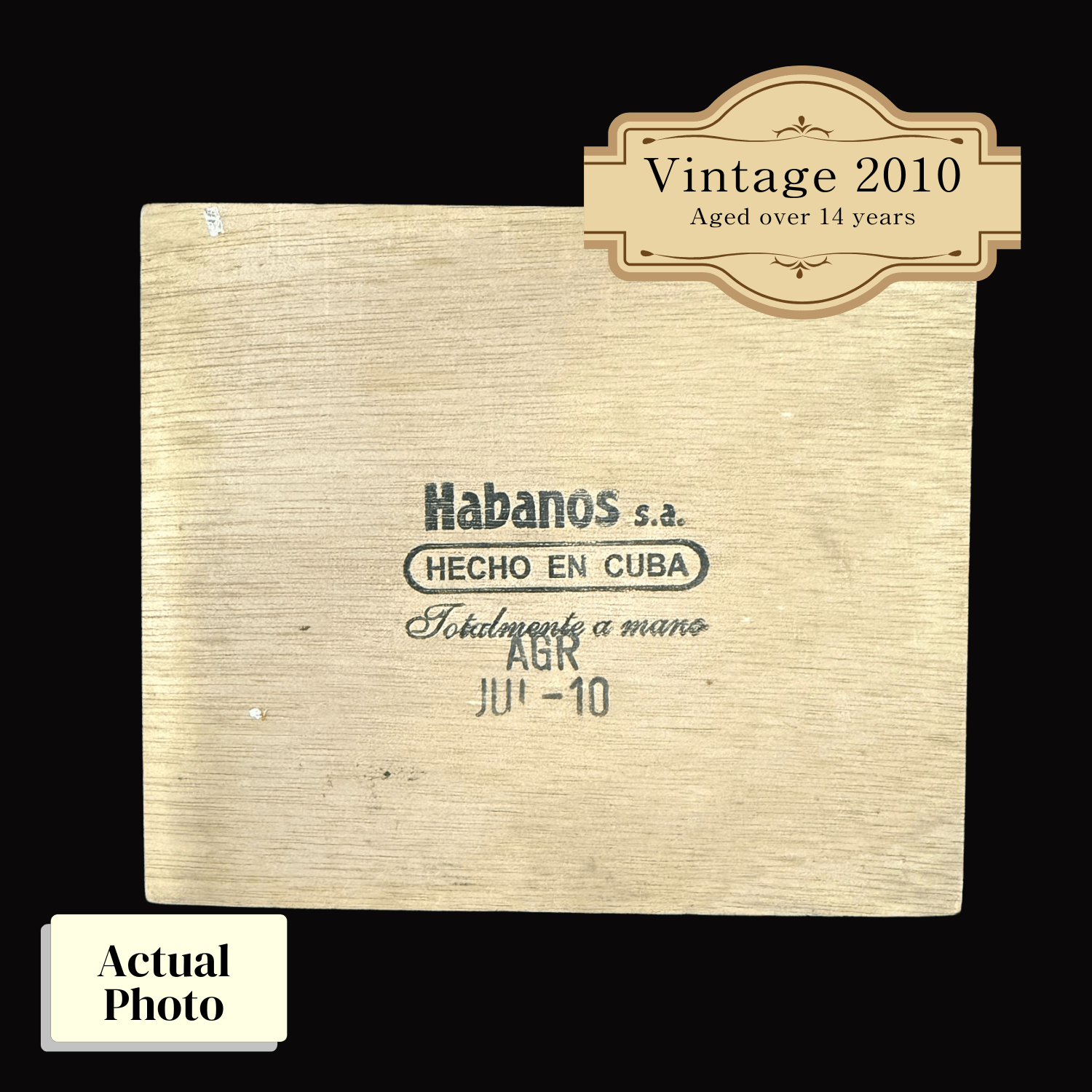 Vintage 2010 | Trinidad Reyes | Box 24 (Box Code: AGR JUL 10) - HK CohCigars