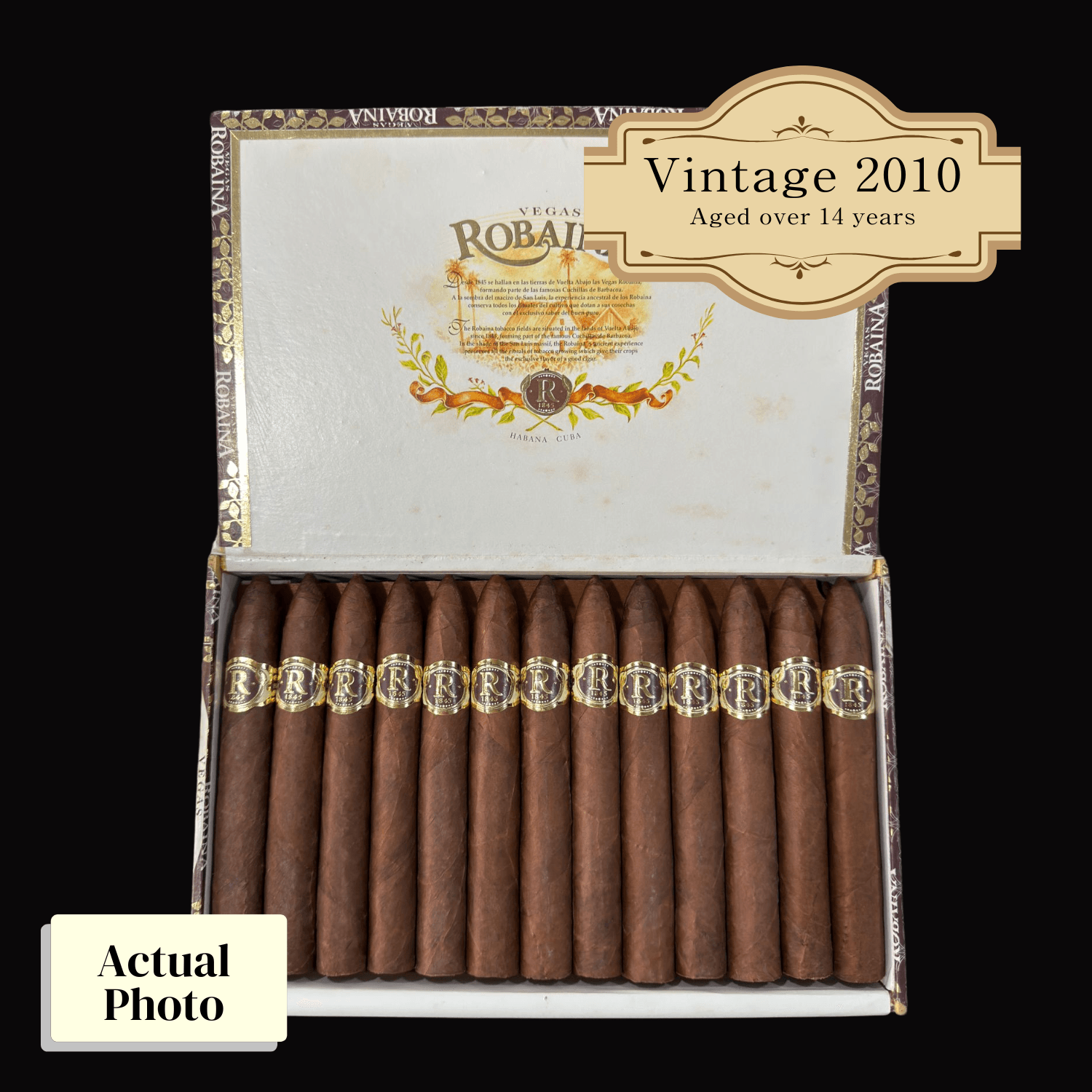 Vintage 2010 | Vegas Robaina Unicos | Box 25 (Box Code: MGA SEP 10) - HK CohCigars -雪茄