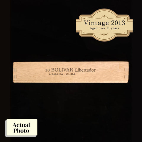 Vintage 2013 | Bolivar Libertador LCDH | Box 10 (Box Code: MUR OCT 13) - hk.cohcigars