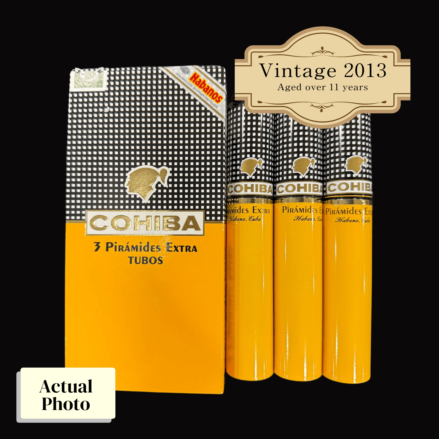 Vintage 2013 | Cohiba Piramides Extra A/T | Box 15 (Box Code: AME OCT 13) - HK CohCigars