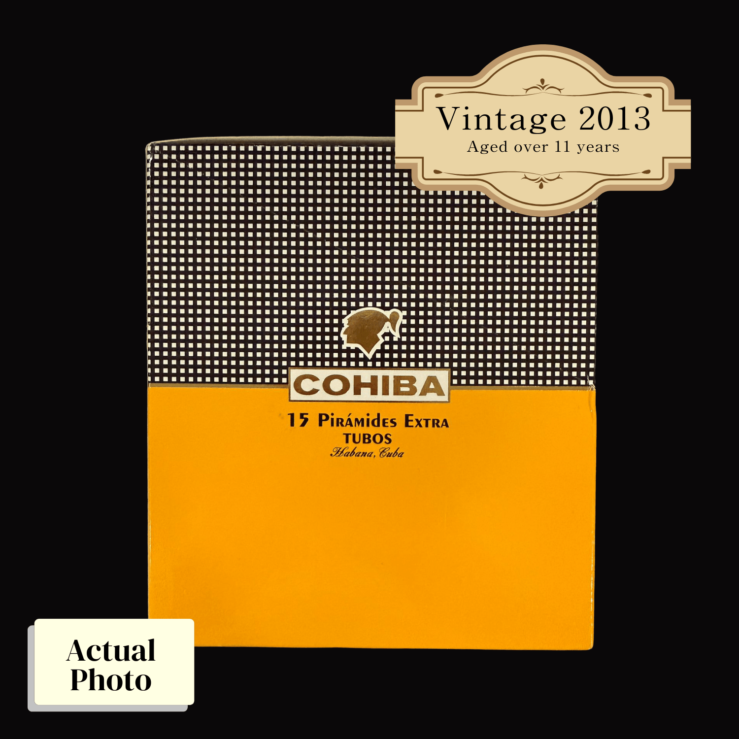 Vintage 2013 | Cohiba Piramides Extra A/T | Box 15 (Box Code: AME OCT 13) - HK CohCigars