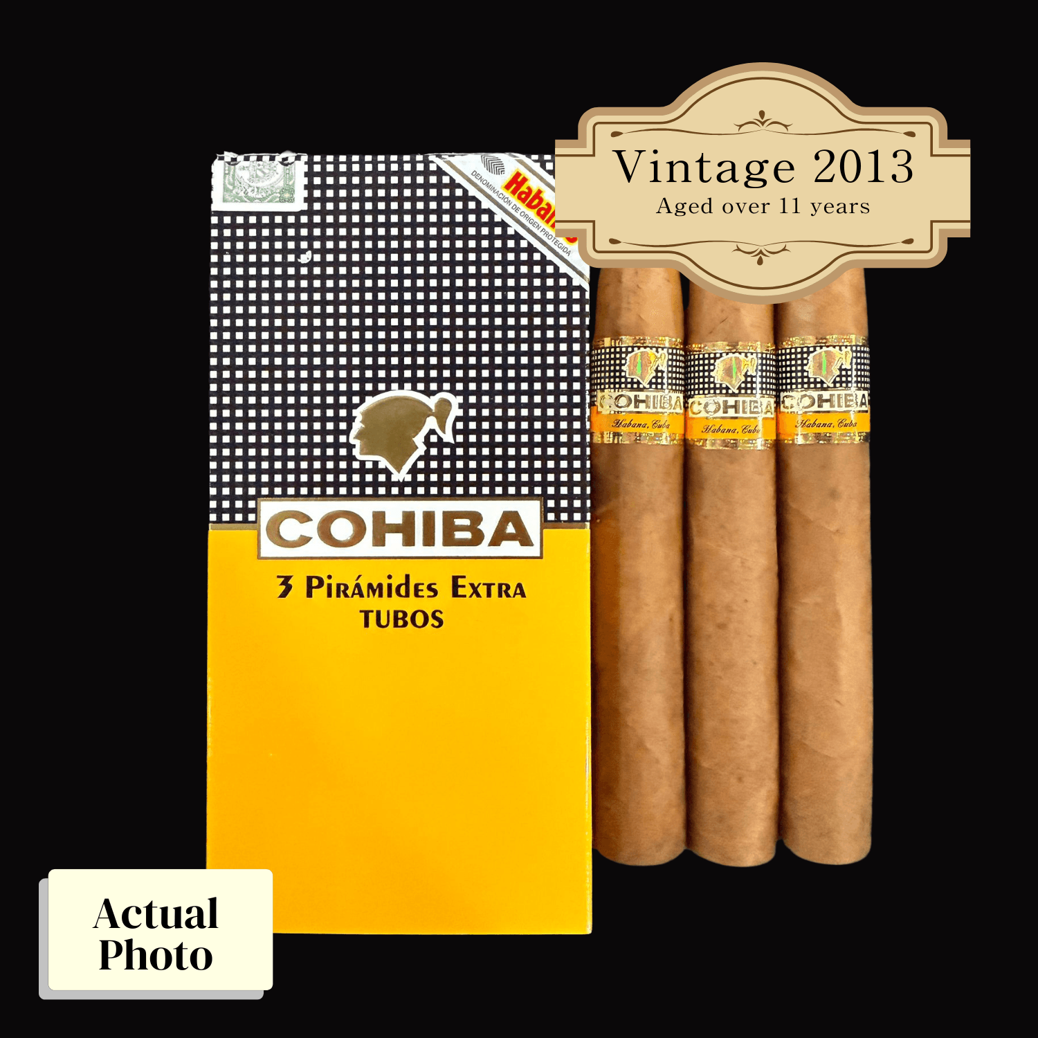 Vintage 2013 | Cohiba Piramides Extra A/T | Box 15 (Box Code: AME OCT 13) - HK CohCigars