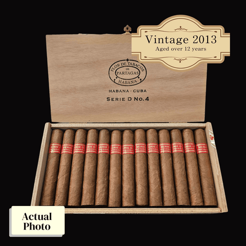 Vintage 2013 | Partagas Serie D No.4 | Box 25 (Box Code: APU DIC 13) (ref: SN00012200) - HK CohCigars