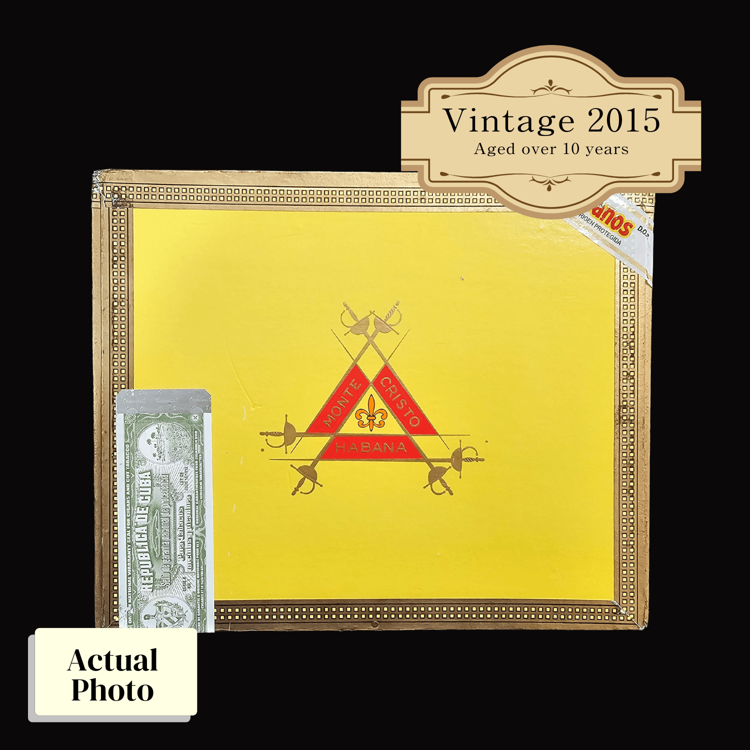 Vintage 2015 | Montecristo No.1 | Box 25 (Box Code: BUM ABR 15)(ref:SN00012389) - HK CohCigars