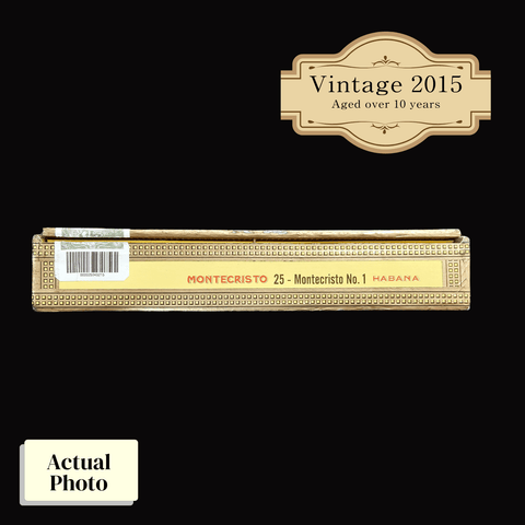 Vintage 2015 | Montecristo No.1 | Box 25 (Box Code: BUM ABR 15)(ref:SN00012389) - HK CohCigars