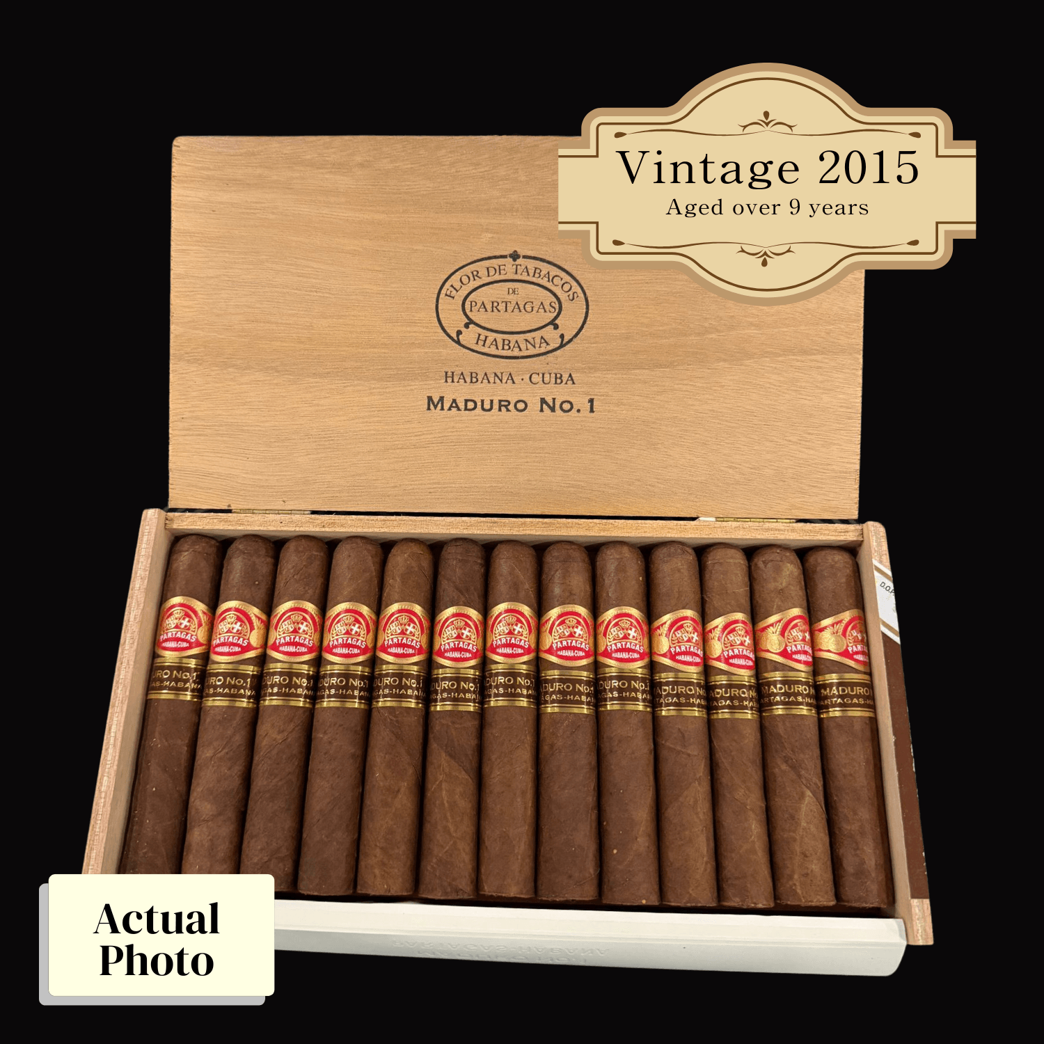 Vintage 2015 | Partagas Maduro No.1 | Box 25 (Box Code: EML JUN 15) - HK CohCigars