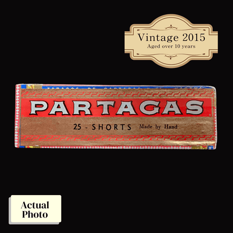 Vintage 2015 | Partagas Shorts | Box 25 (Box Code: GEO ABR 15) - HK CohCigars