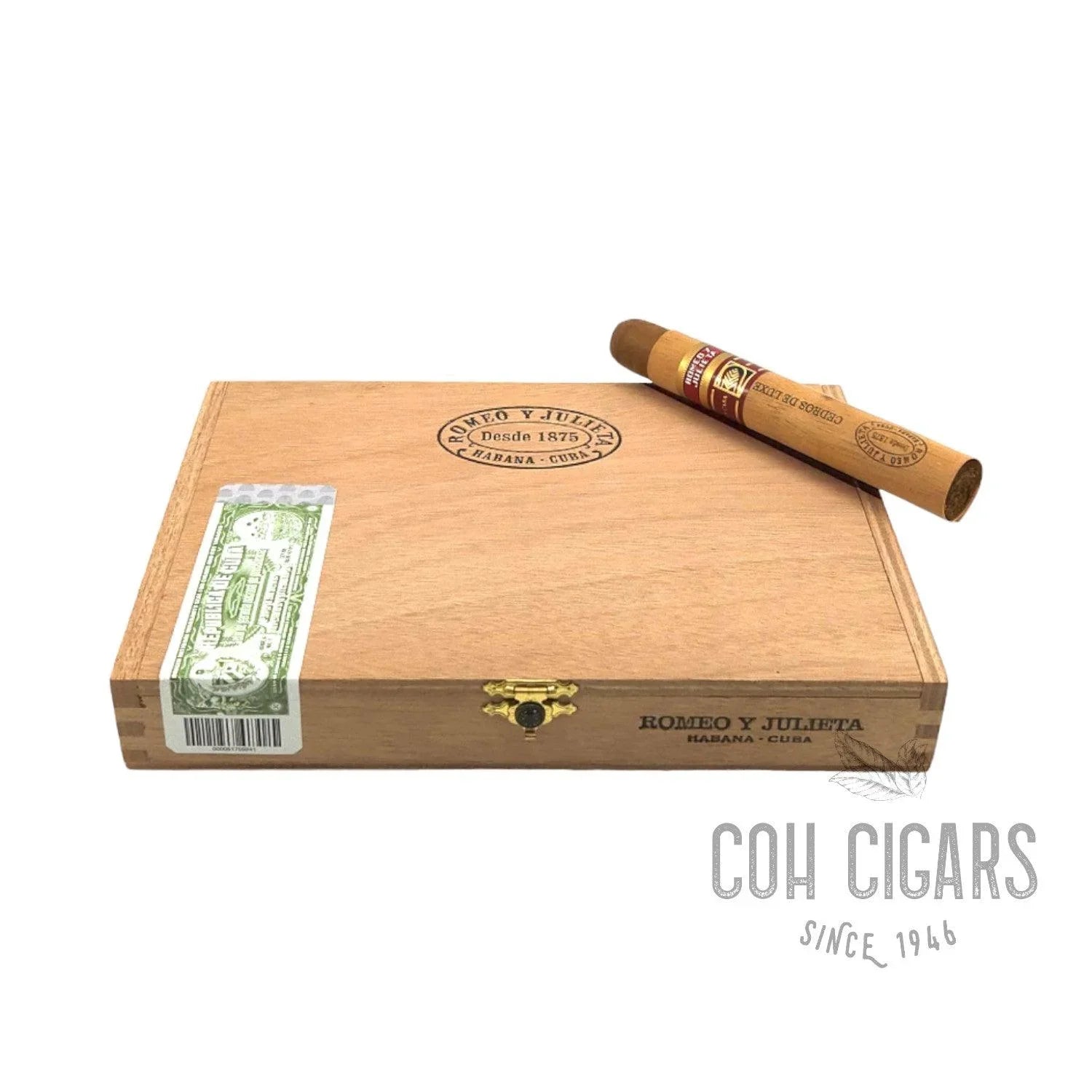 Vintage 2015 | Romeo Y Julieta Cedros de Luxe LCDH Box 10 - HK CohCigars -雪茄