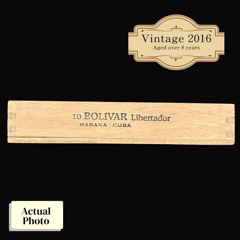 Vintage 2016 | Bolivar Libertador LCDH | Box 10 (Box Code: ETP NOV 16) - HK CohCigars