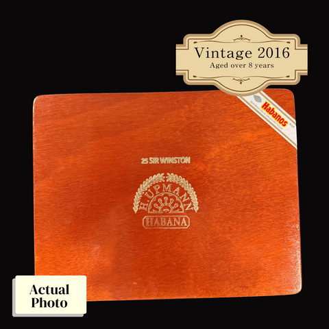 Vintage 2016 | H.Upmann Sir Winston | Box 25 (Box Code: MEL JUN 16) - HK CohCigars