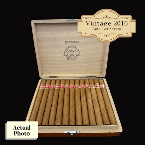 Vintage 2016 | H.Upmann Sir Winston | Box 25 (Box Code: MEL JUN 16) - HK CohCigars