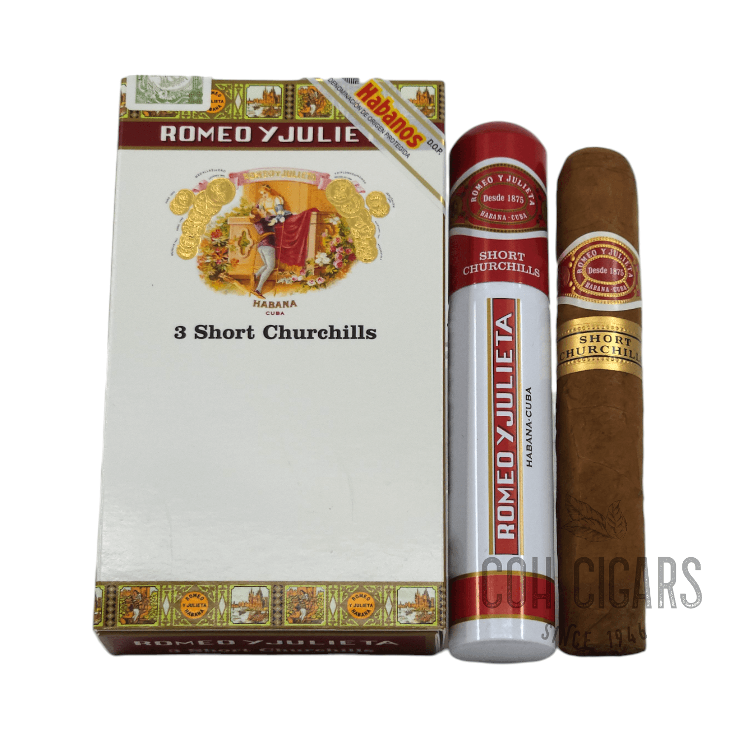Vintage 2016 | Romeo Y Julieta Short Churchills A/T | Box 3x5 - HK CohCigars -雪茄