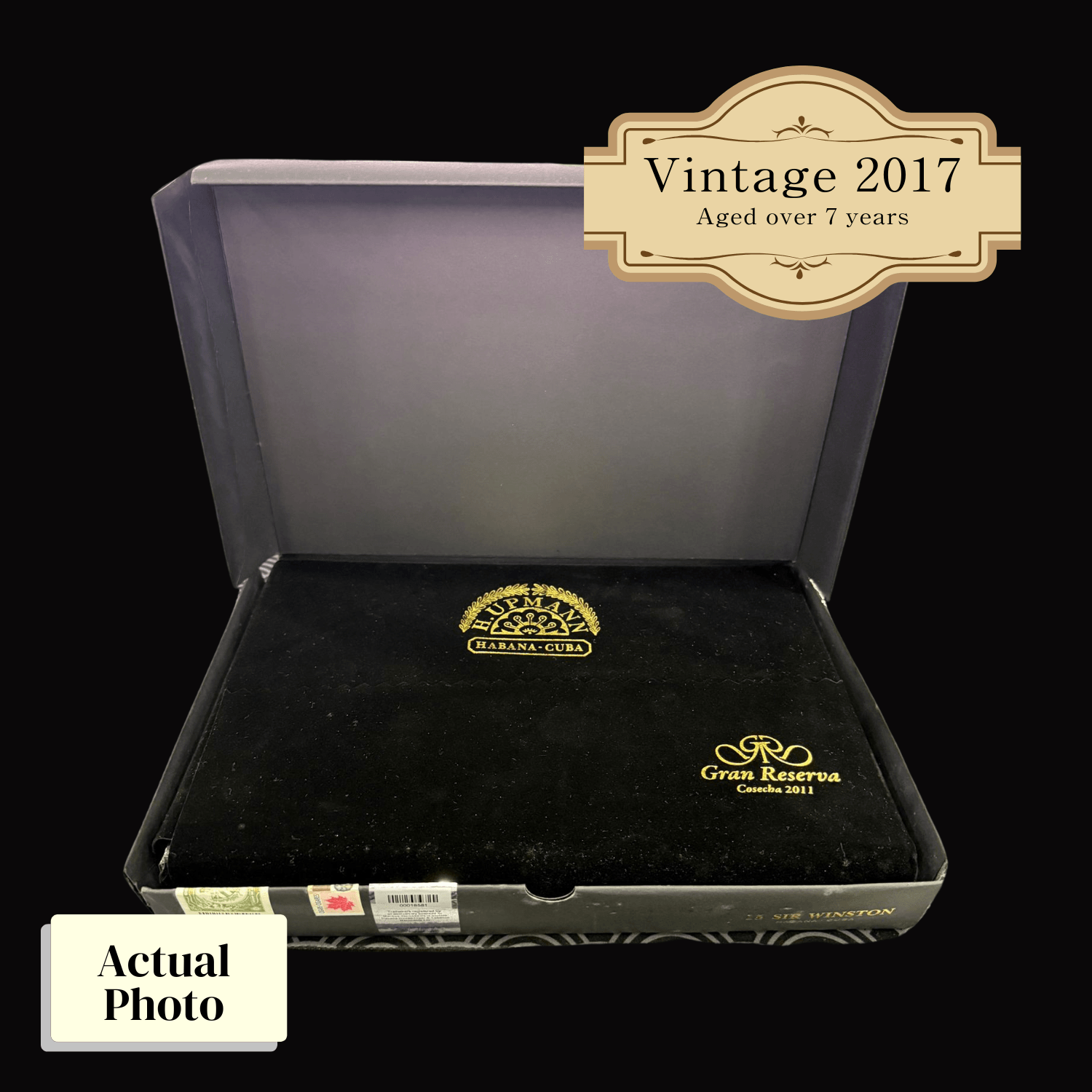Vintage 2017 | H.Upmann Sir Winston Gran Reserva Cosecha 2011 | Box 15 (Box Code: ATE DIC 17) - HK CohCigars -雪茄