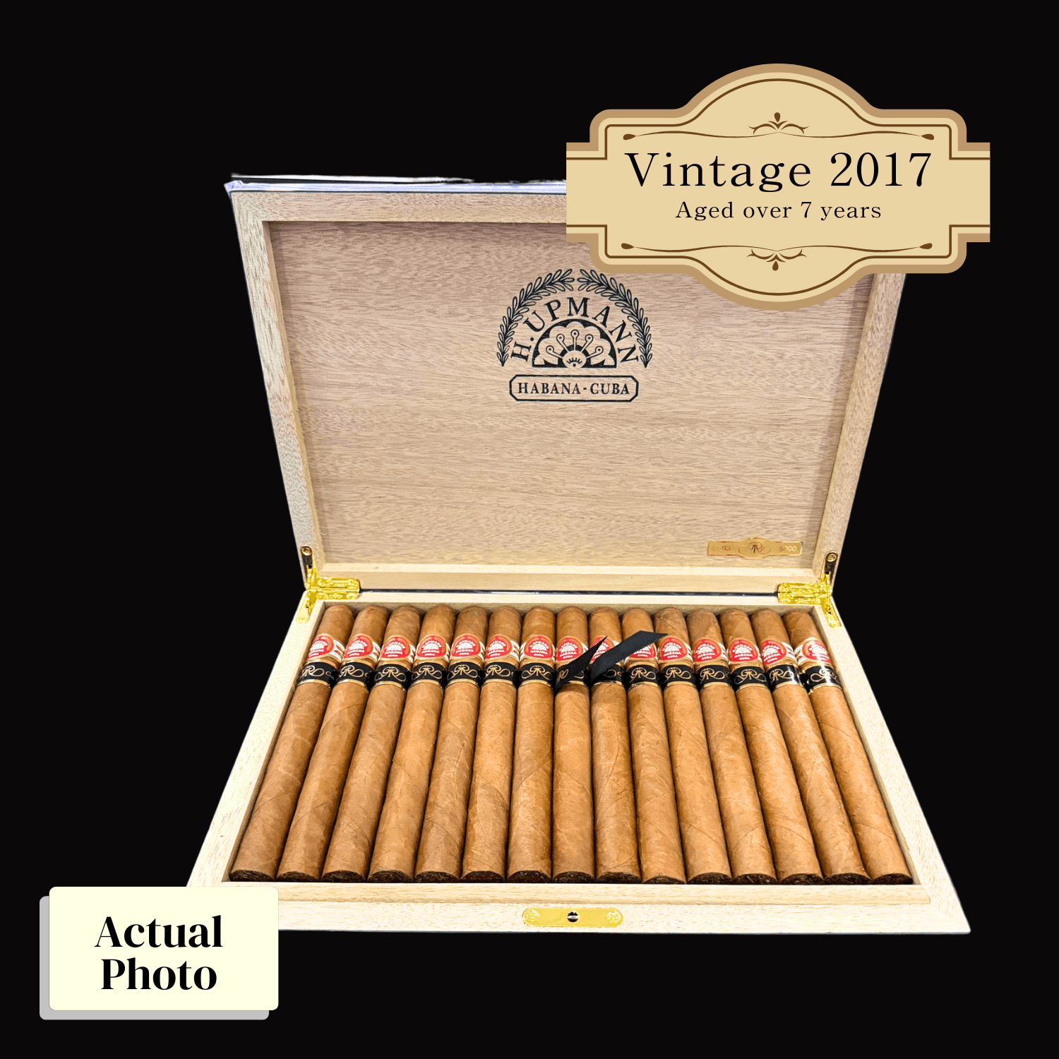 Vintage 2017 | H.Upmann Sir Winston Gran Reserva Cosecha 2011 | Box 15 (Box Code: ATE DIC 17) - HK CohCigars