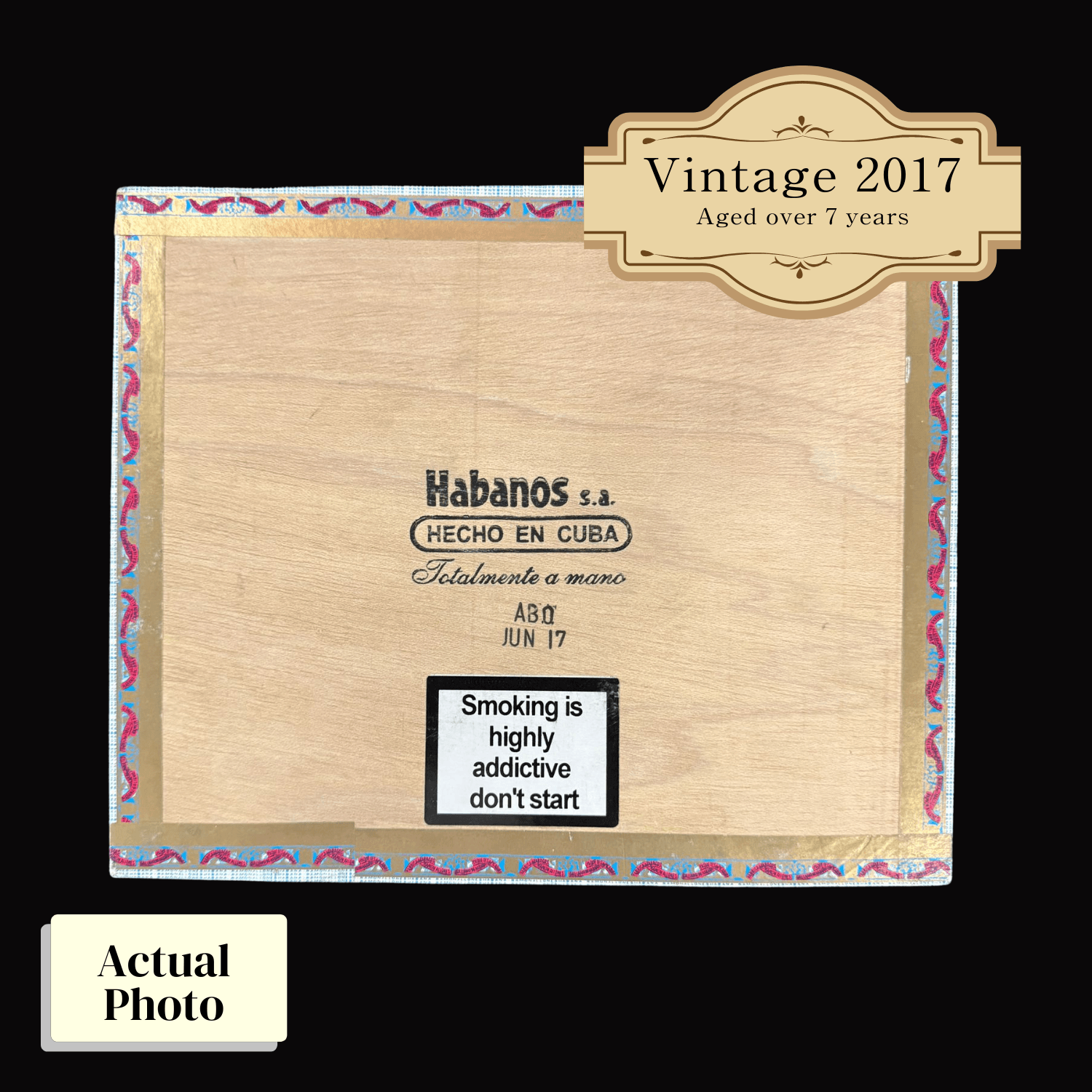 Vintage 2017 | Ramon Allones Gigantes | Box 25 (Box Code: ABO JUN 17) - HK CohCigars