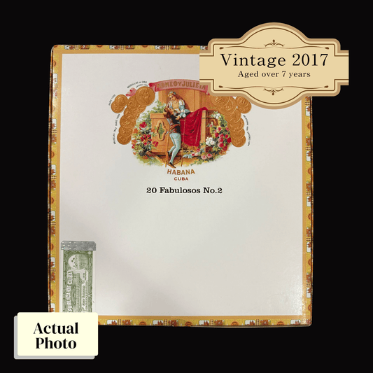 Vintage 2017 | Romeo Y Julieta Fabulosos No. 2 Coleccion Habanos Edicion 2016 | Box 20 (Box Code: LGR NOV 17) - HK CohCigars