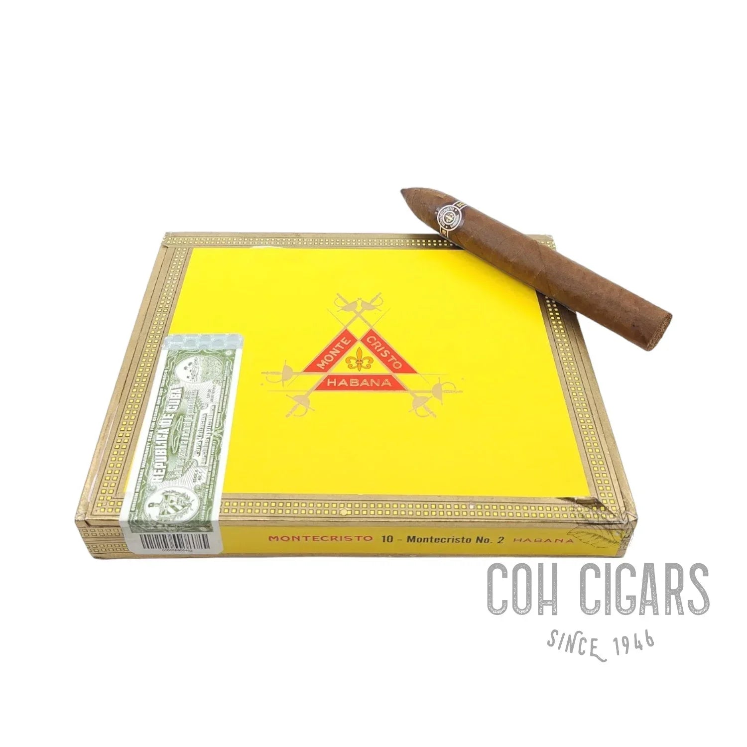 Vintage 2019 | Montecristo Montecristo No.2 | Box 10 - HK CohCigars -雪茄