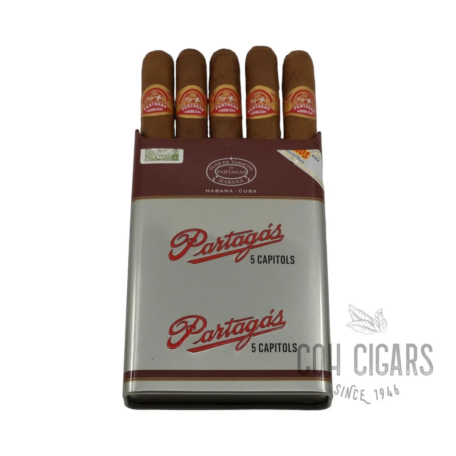 Vintage 2021 | Partagas Capitols A/P | Box 5x10 - HK CohCigars -雪茄