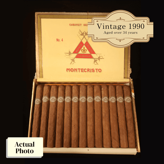 Vintage Circa 1990 | Montecristo No.4 | Box 25 - hk.cohcigars